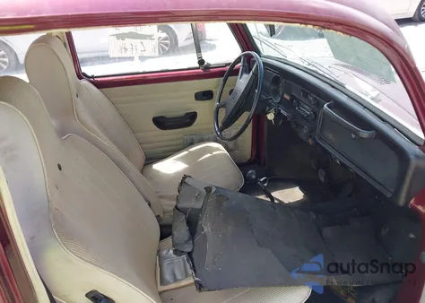 1972 Volkswagen Beetle из США, поврежденный, VIN 1122952484